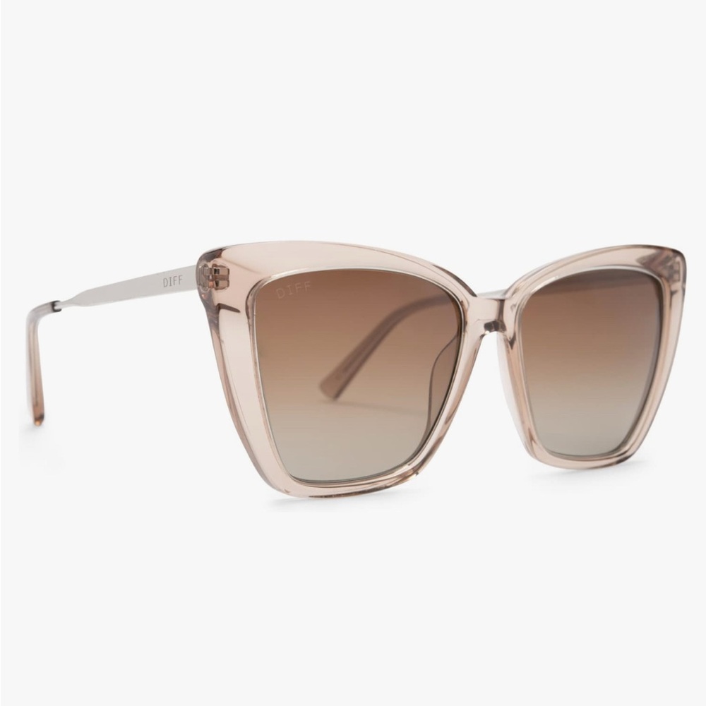 DIFF Eyewear Women's Tan Sunglasses